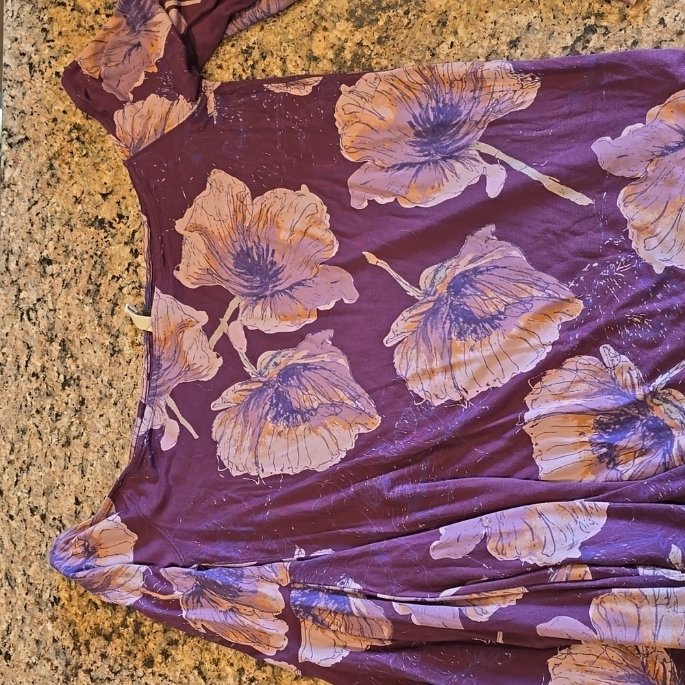 Free People oversized bell sleeve top - Picture 6 of 9